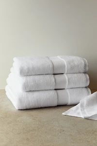 Lot de 3 carrés de toilette en tissu éponge doux