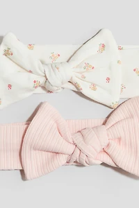 2-pack Bow-detail Hairbands
