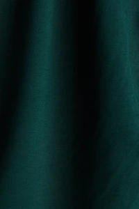 Draped Scarf-Detail Top