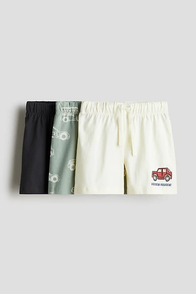 3-pack jersey shorts