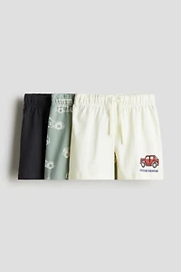 3-pack jersey shorts