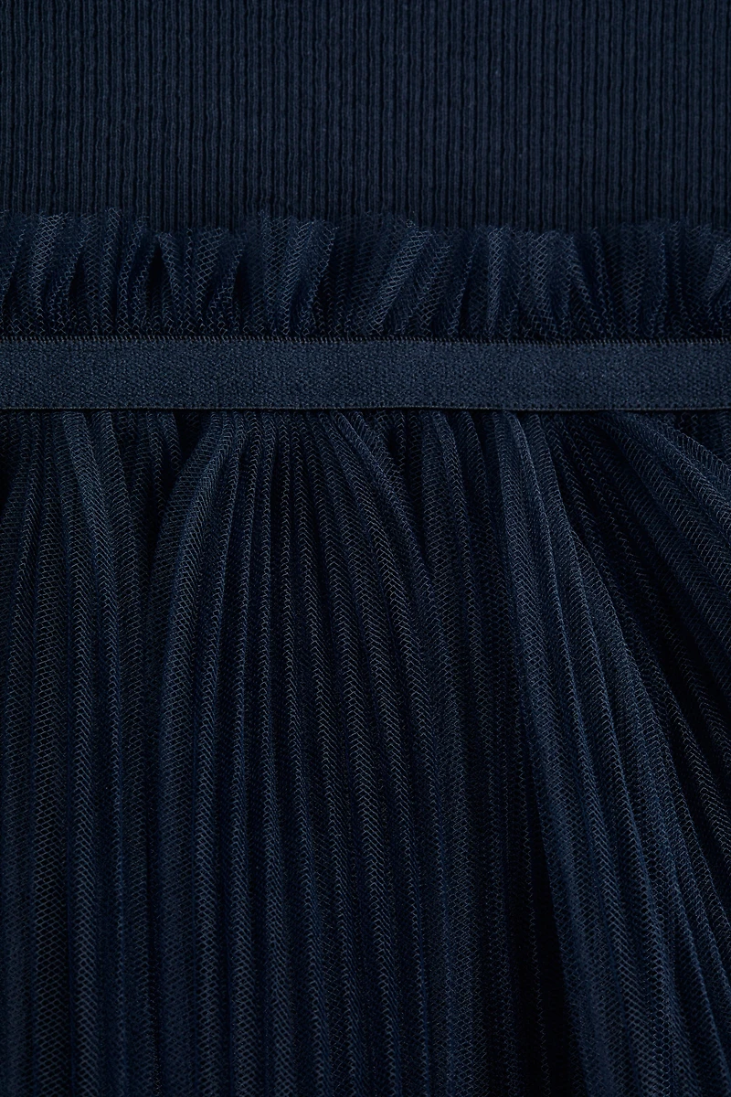 Robe avec jupe en tulle