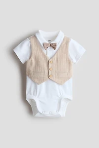 2-Piece Dressy Cotton Set