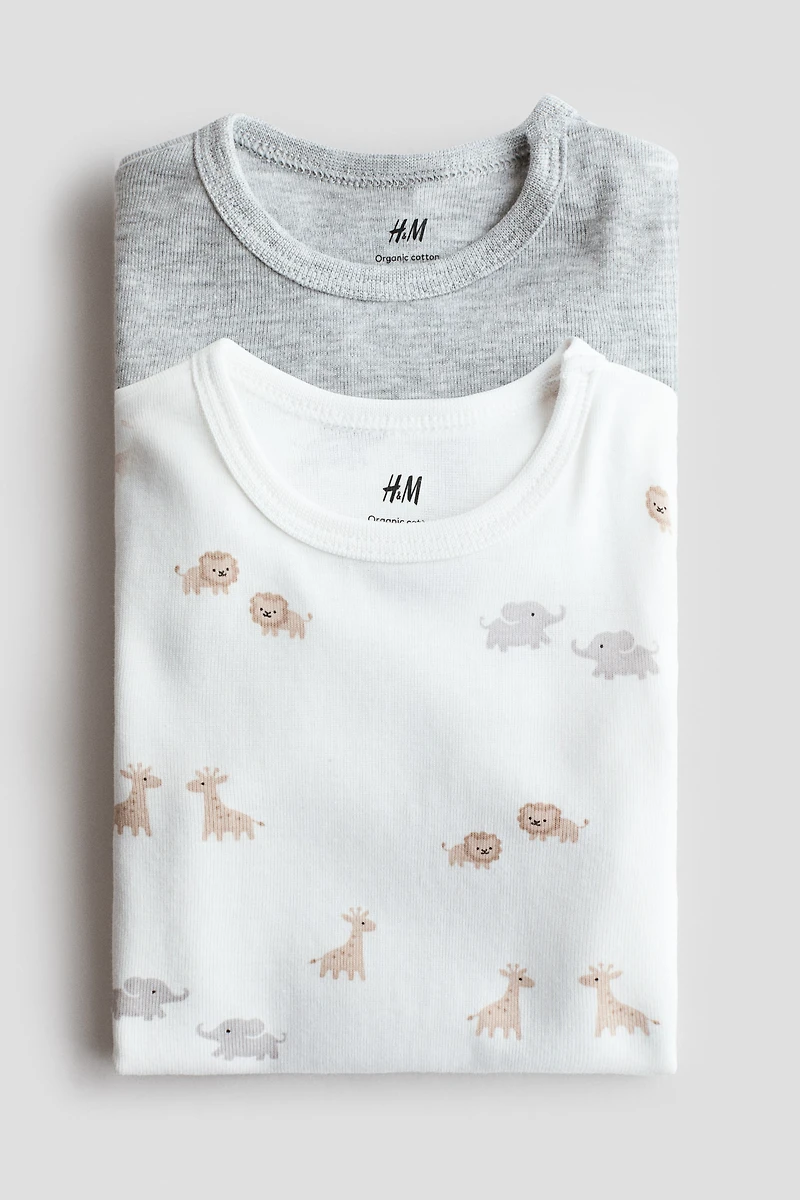 2-Pack Cotton Bodysuits