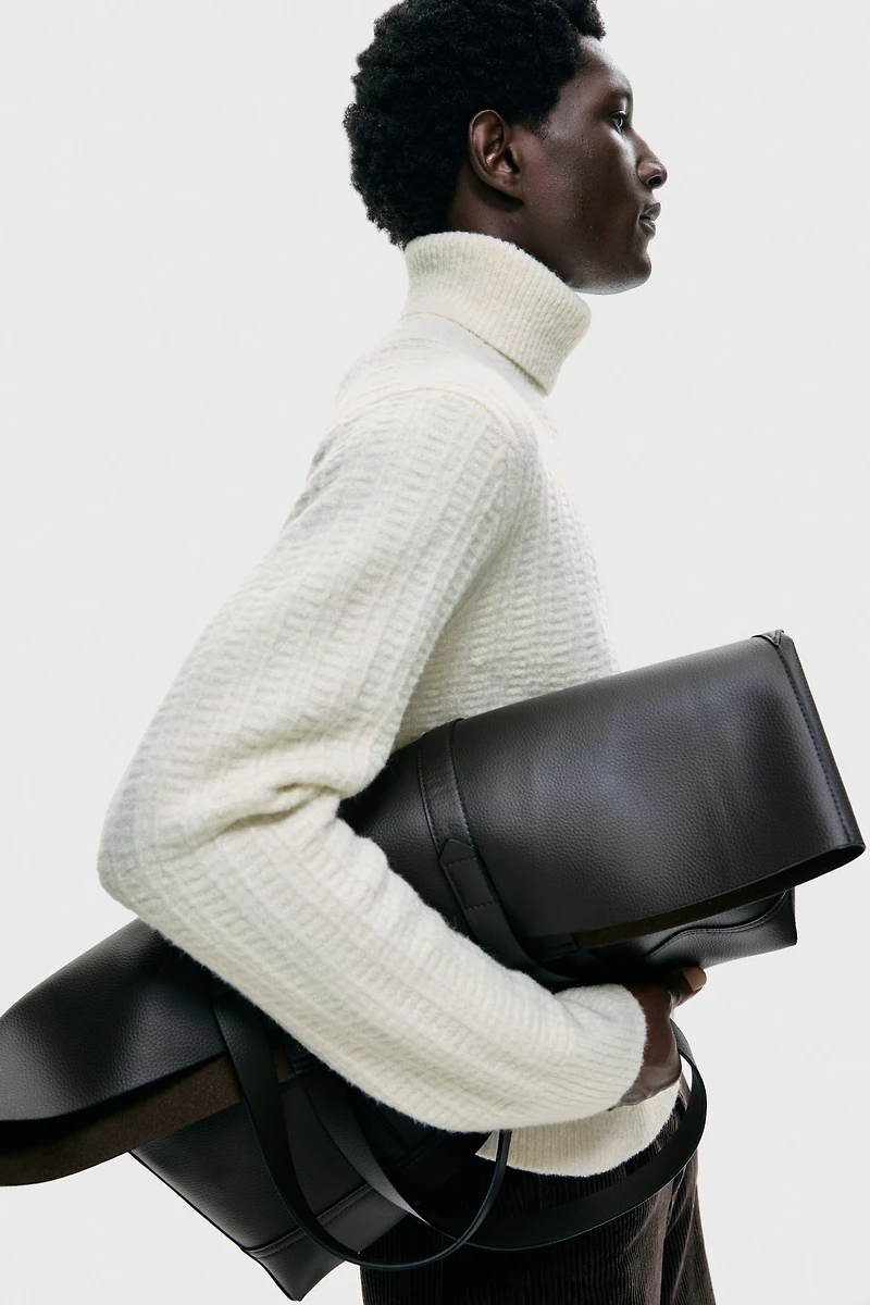 Regular-Fit Turtleneck Sweater