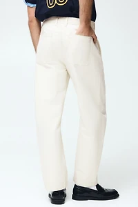 Relaxed-Fit Barrel-Leg Chinos