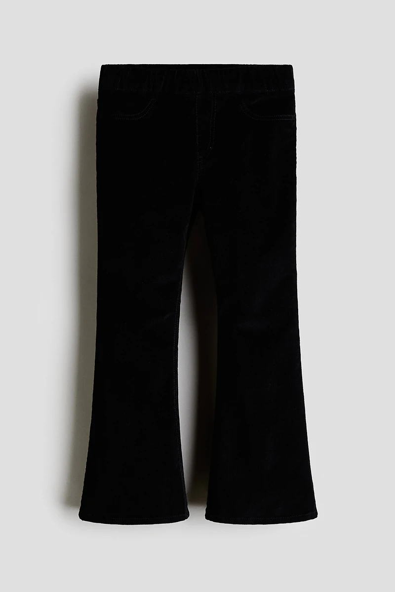 Flared Corduroy Treggings