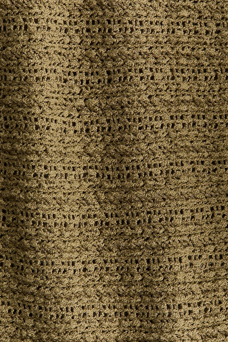 Textured-Knit Top