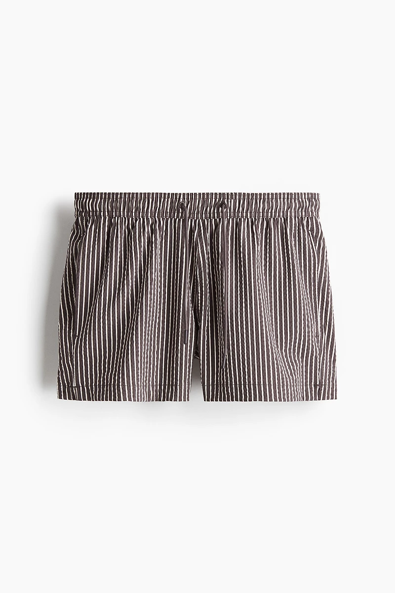 Seersucker Swim Shorts