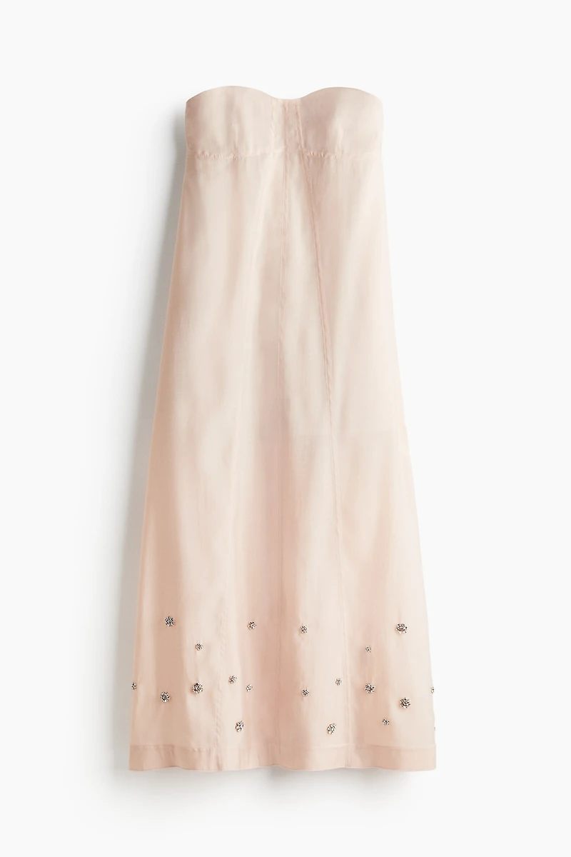 Robe bandeau ornementée
