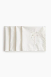 4-Pack Eyelet-Embroidered Napkins
