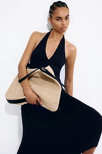 Straw Shoulder Bag