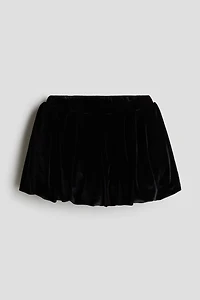 Bow-Detail Balloon Skirt