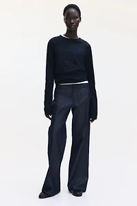 Long-Sleeved Cotton Top