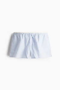 Cotton Poplin Shorts