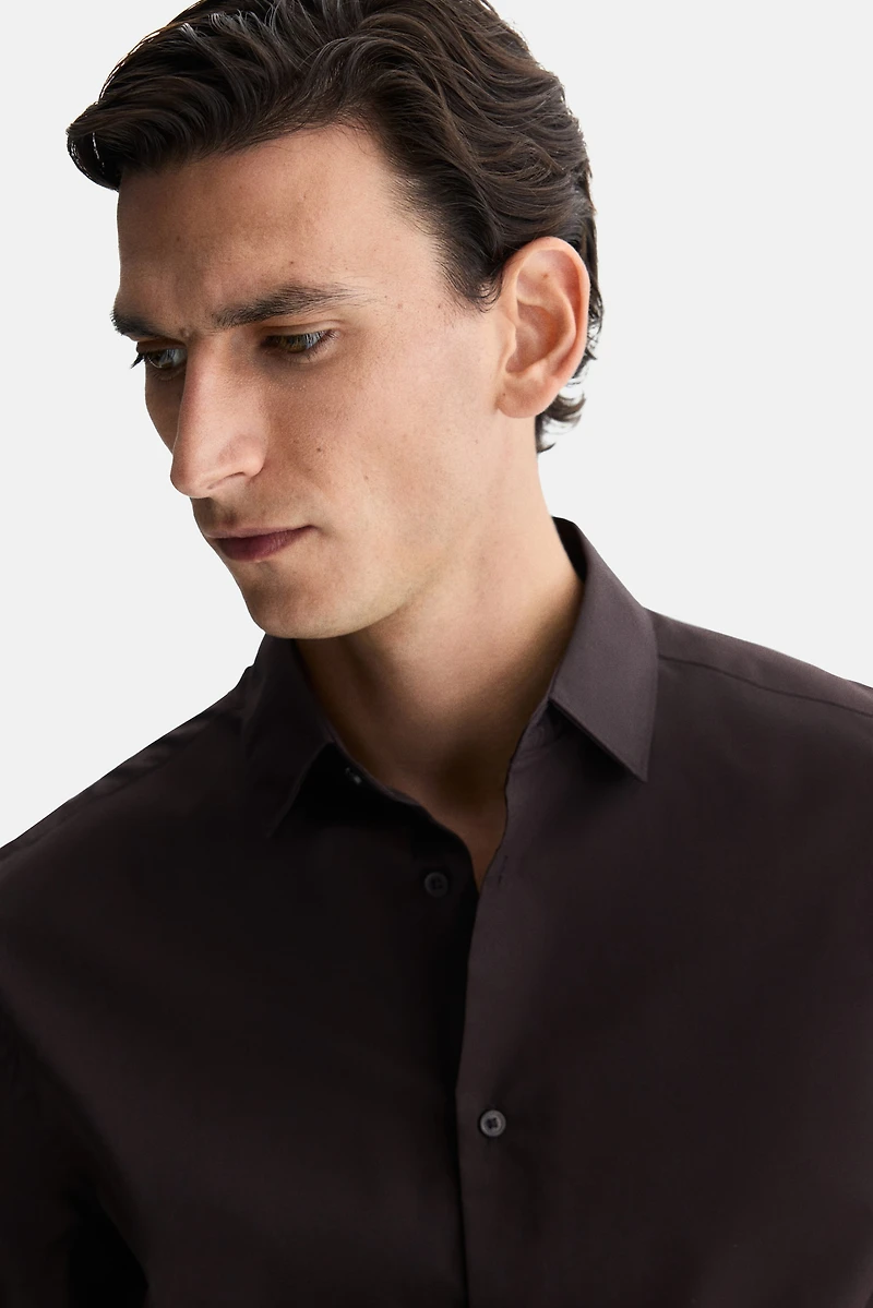 Slim Fit Easy-iron Shirt