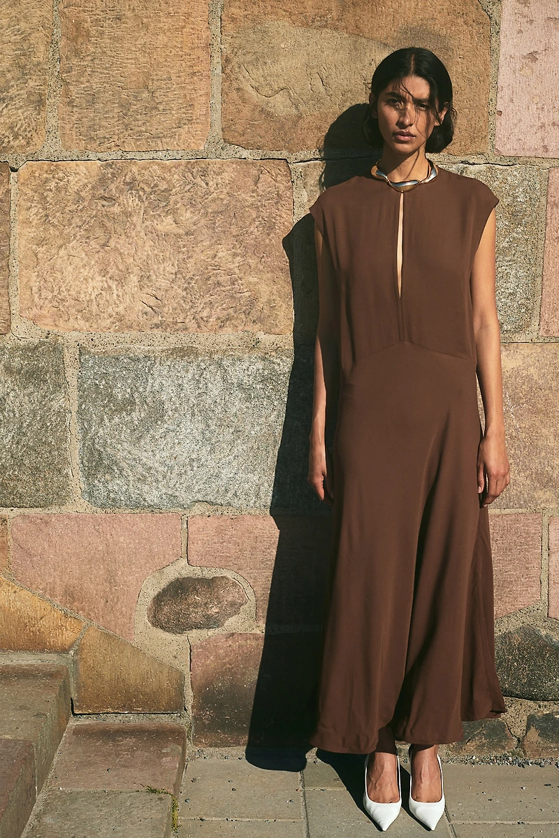 Robe avec jupe corolle