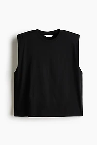 Tank Top with Shoulder Pads