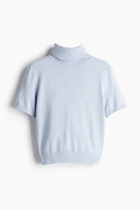 Haut à col roulé en fin tricot