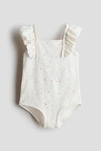 Costume de bain à volants