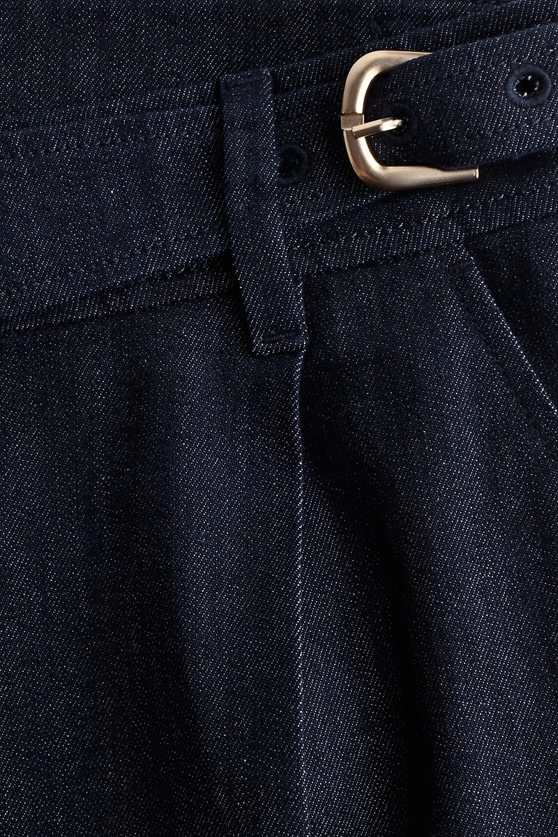 Jean ample taille haute