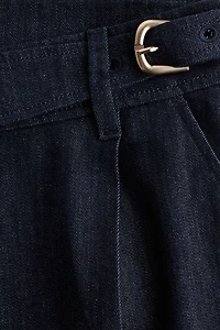 Jean ample taille haute