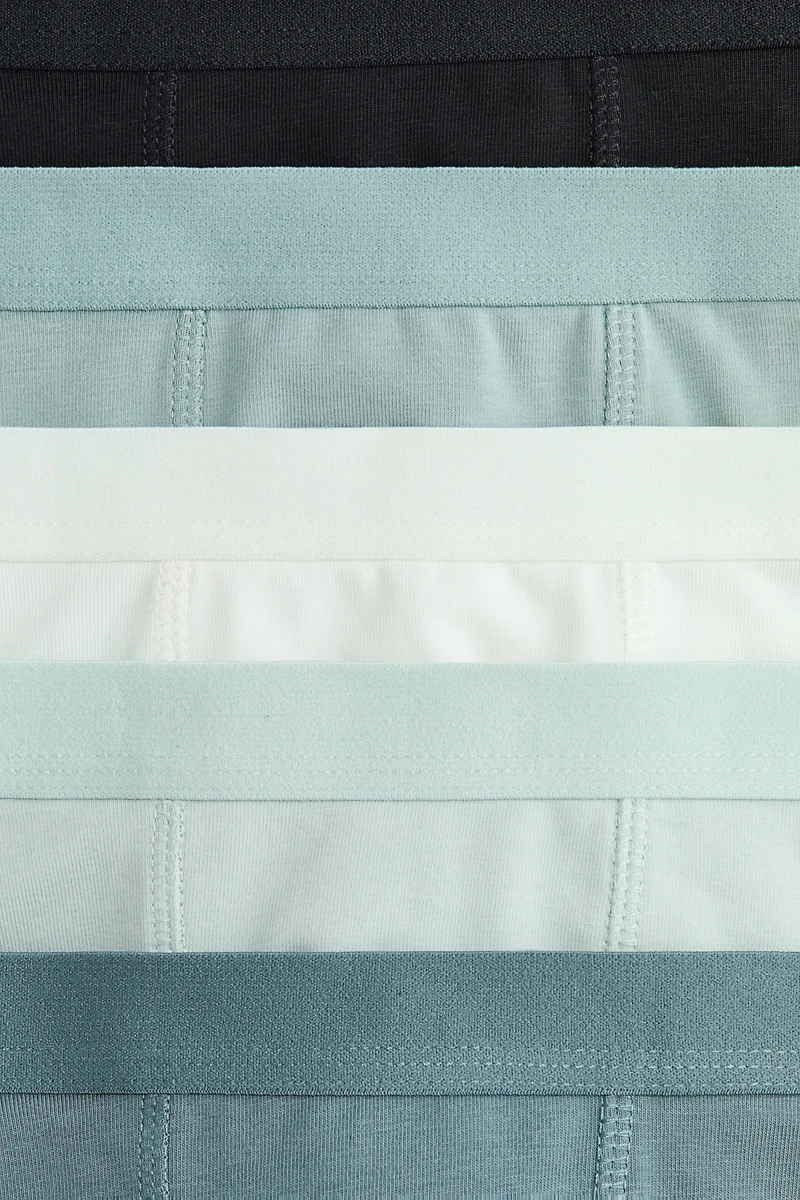 5-Pack Cotton Boxer Briefs