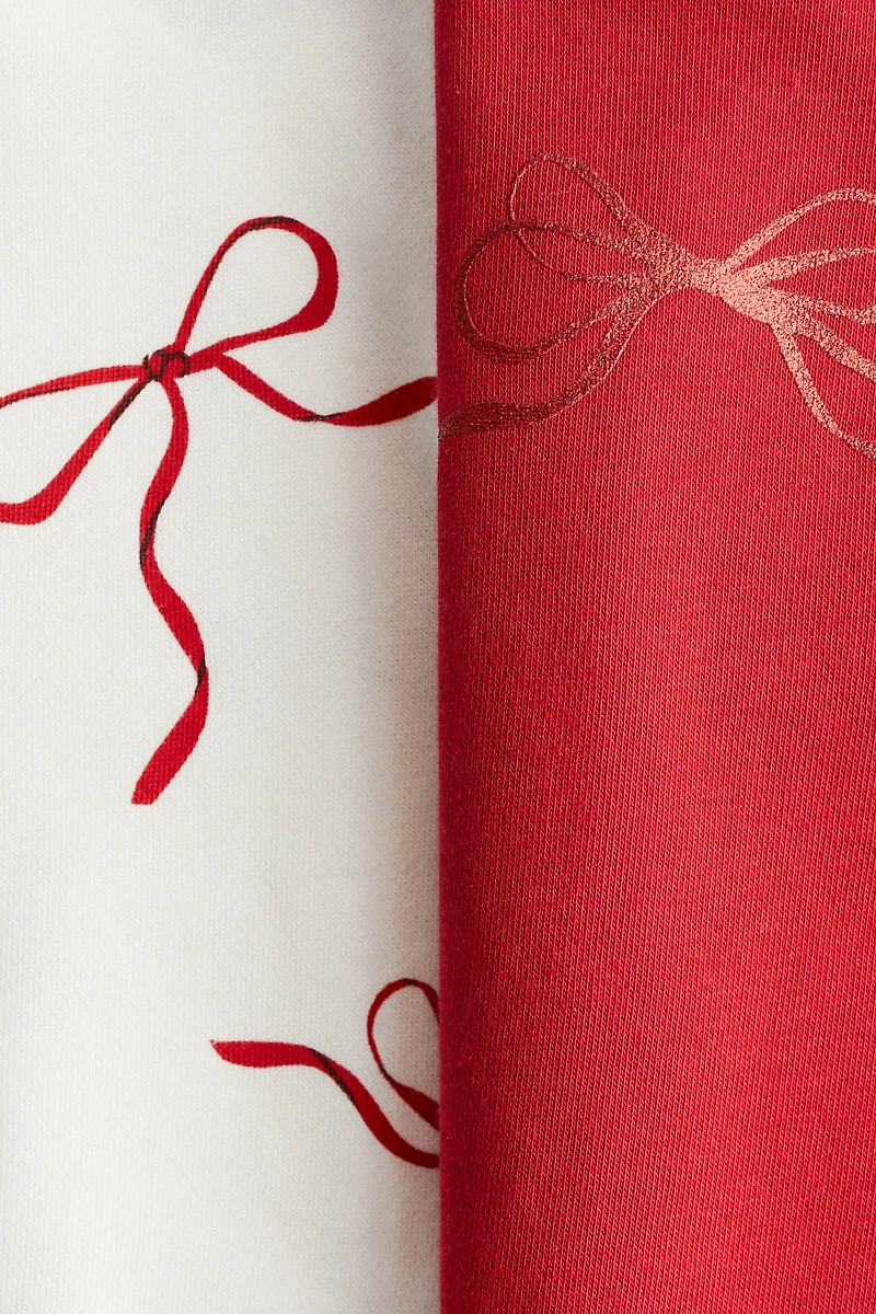 2-Pack Puff-Sleeved Sweatshirts