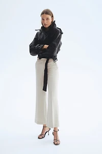 Pantalon semi-évasé sept huitième