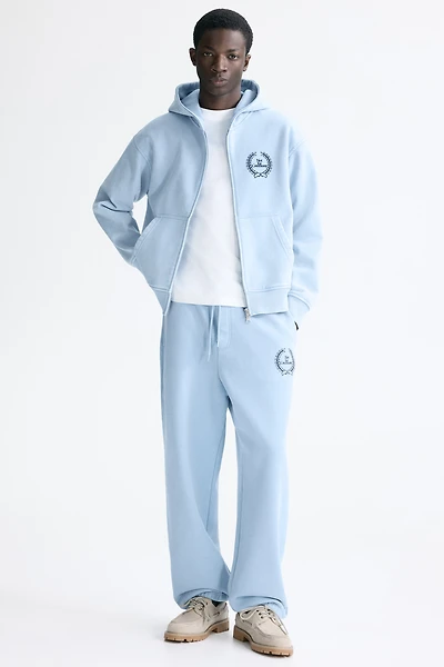 Pantalon en molleton ample