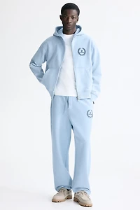 Pantalon en molleton ample