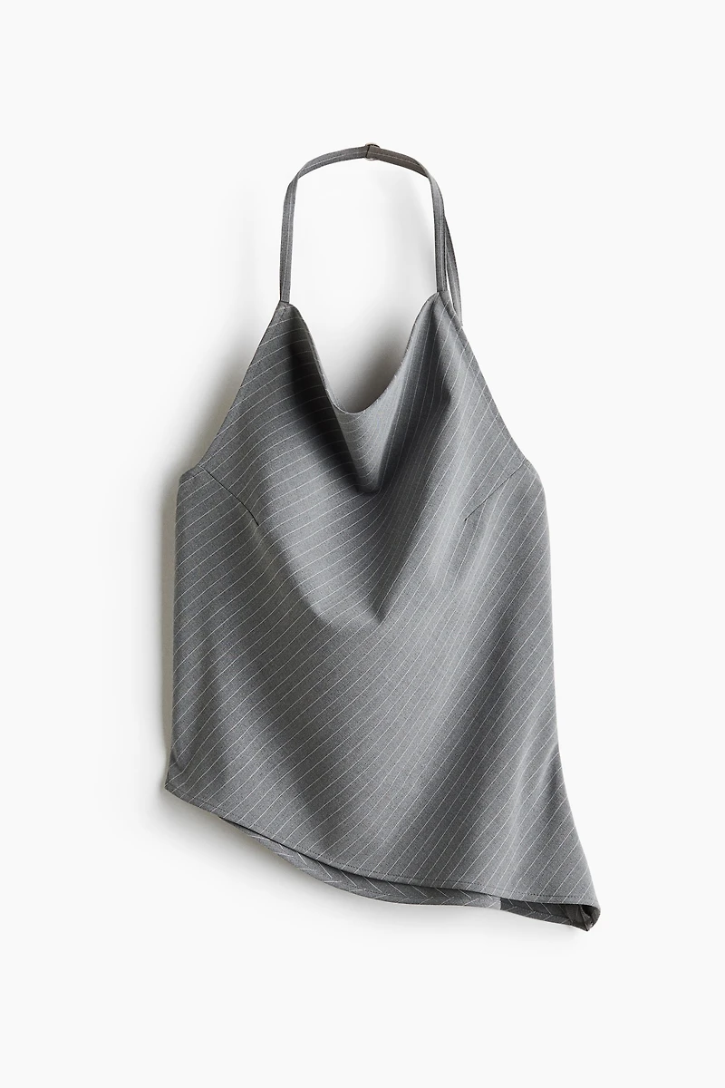 Haut asymétrique avec dos nu
