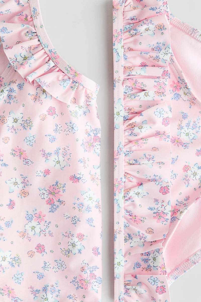 2-piece Ruffle-Trimmed Swimsuit