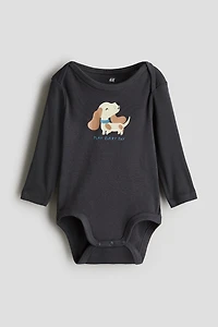 Bodysuit with Lap Shoulders