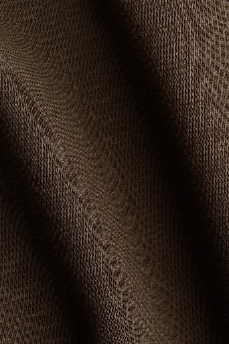 Fitted-Waist Interlock Top