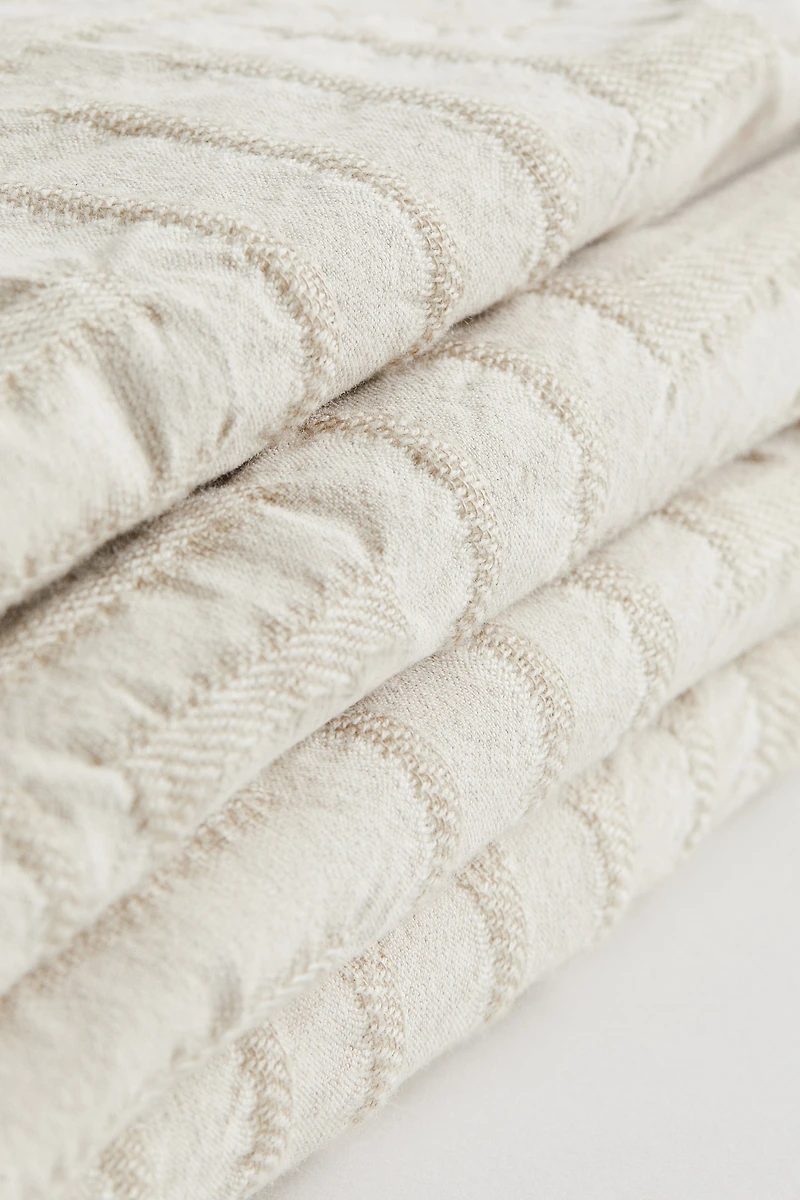 Jacquard-Weave Bedspread