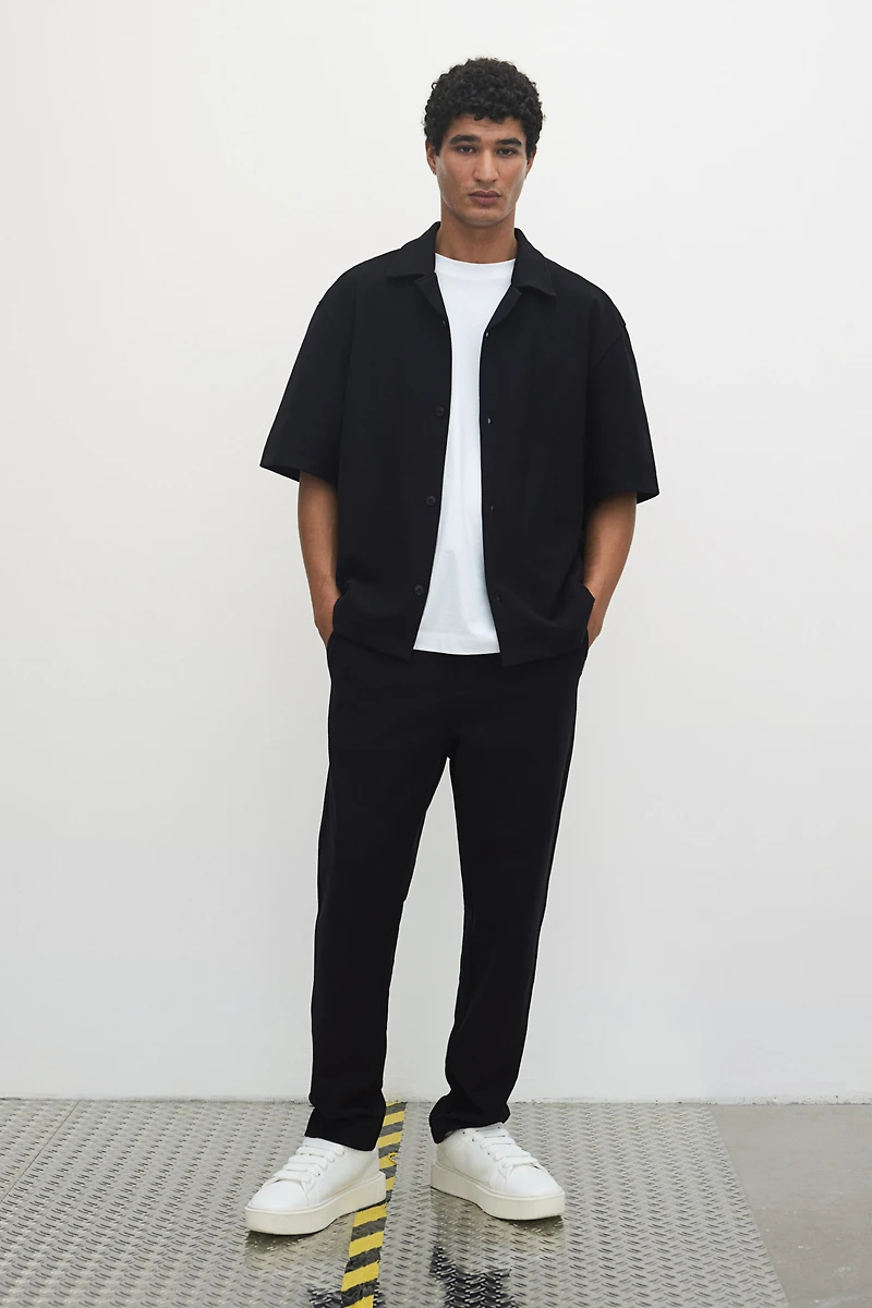 Loose-Fit Brushed Resort Shirt