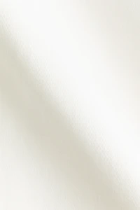 Open-Back Twill Dress