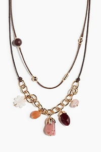 Double-Strand Cord Necklace