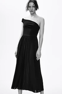 Off-the-Shoulder Jersey Dress