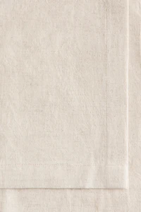 Nappe en lin mélangé