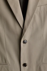 Regular-Fit Single-Breasted Jacket