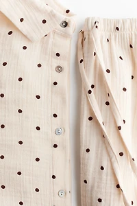 Pajama Shirt and Shorts