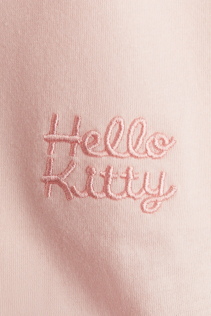 Cotton T-Shirt with Printed Motif