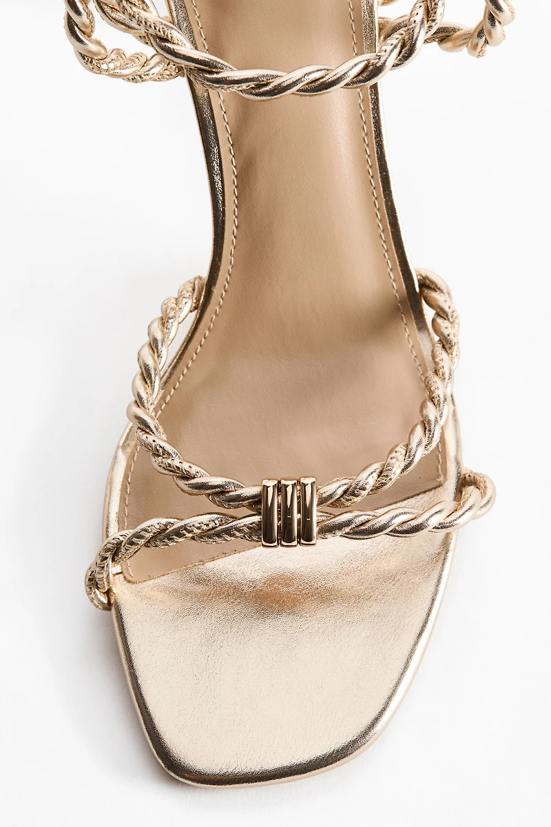 Heeled Strappy Sandals