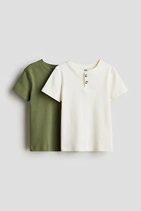 2-pack Henley T-shirts