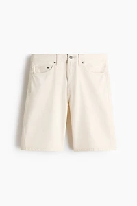 Relaxed-Fit Denim Shorts