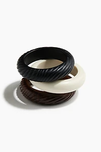 3-Pack Bangle Bracelets