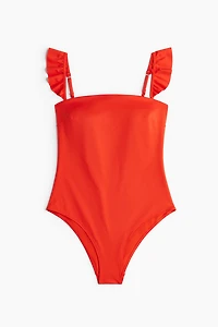 Ruffle-Trimmed Swimsuit