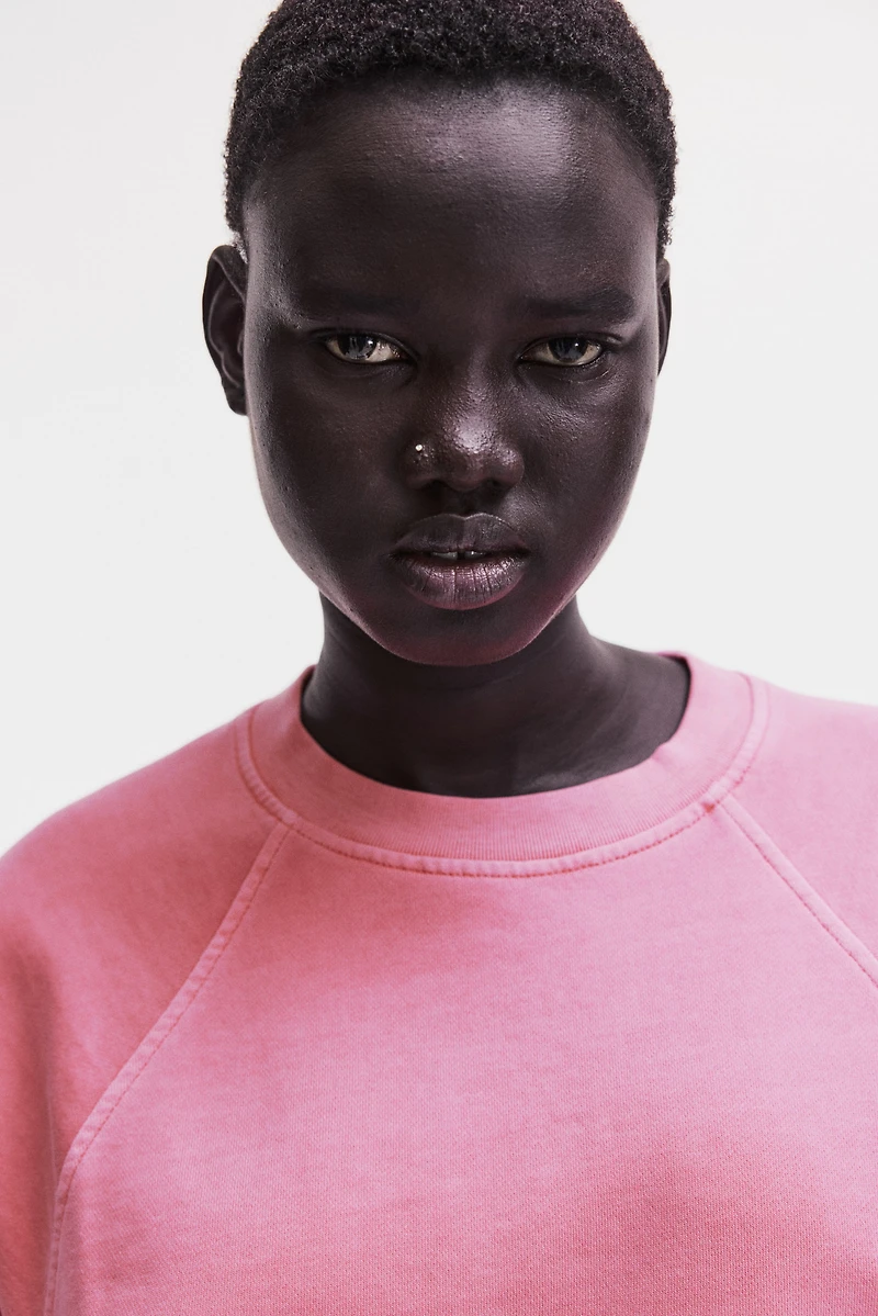 Short-Sleeved Sweatshirt